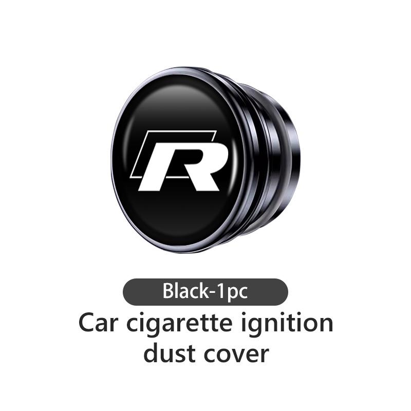 HIJK1 For Volkswagen VW Car Cigarette Lighter Cover DustProof Decoration Cap Golf Polo 4 5 6 Passat B5 B6 B7 CC Jetta Tiguan