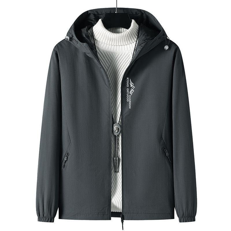 Spring and Autumn Outdoor Men's Jacket Sports Mountaineering Suit Windproof Waterproof Quick-drying Jacket