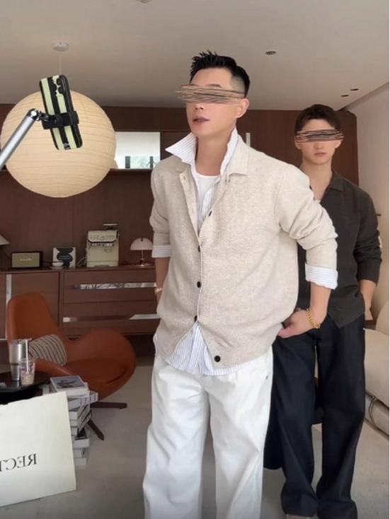Men's Korean-Style Core-Spun Yarn Cardigan: Autumn Casual Sweater in Old Money Trendy Commuter Design