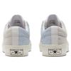 Material Block X Converse One Star Academy Non-slip and Wear-resistant Low-top Board Shoes Unisex White and Blue Stitching