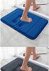 Thickened Memory Foam Anti-slip Entrance Mat - Absorbent Coral Fleece for Home & Bathroom