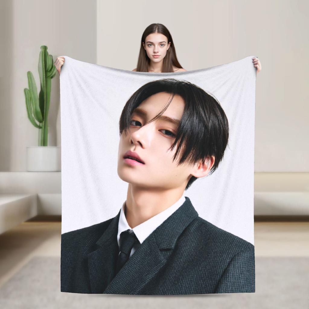 Ald1 Sangwon Soft Blanket  Novelty Travel Office Throw Blanket Bedroom Flannel Bedspread Sofa Bed Cover