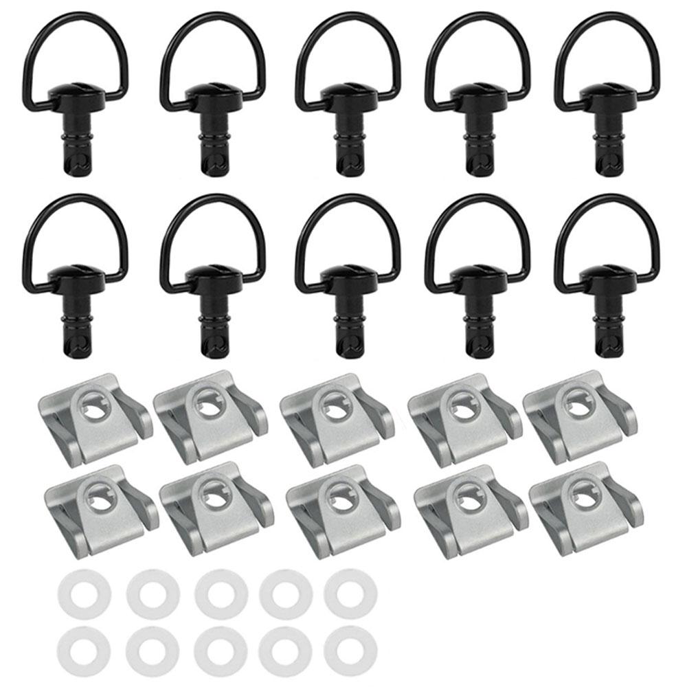 14mm Motorcycle Quick Release 1/4 D-ring Turn Race Fairing Fastener Universal For Honda Yamaha Suzuki Kawasaki Ducati Aprilia