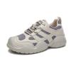 Leather dad shoes women's 2025 spring new sports shoes flat running shoes women's casual women's shoes