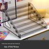 Translucent Gray Acrylic Multi-Layer Card Storage Box for Ultraman, Yu-Gi-Oh!, and My Little Pony Cards