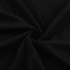 Women's Summer Casual Color Ruffle Short-sleeve O-neck Stitching Waist Big Swing A-line Dress