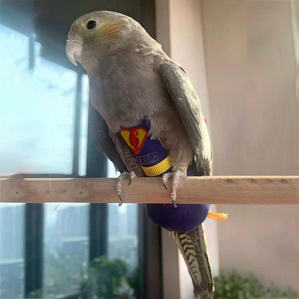 For Parakeet Cockatiel Pigeons Birds Clothes Parrot Diaper Parrot Urine Pants Birds Flight Suit