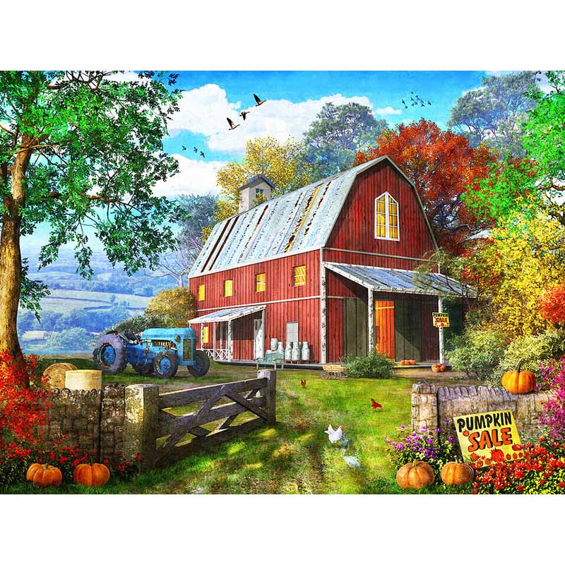 New 5D DIY Diamond Painting Scenic Lodge Diamond Embroidery Scenery Cross Stitch Full Round Drill Home Decor Manual Gift