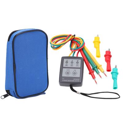 SP8030 3 Faz Sıra Dönüş Yönü Ölçer Kompakt El Tipi Pilsiz Endüstriyel Faz Dönüş Yönü