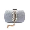 New Style Sequined Evening Bag Fringed Chain Embellished Vestidos De Noche Women's Crossbody Bag For Prom Gowns