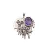 Iolite Gemstone 925 Sterling Silver Jewelry Stylish Pendant 1.49" Gift For Her CP-28-5