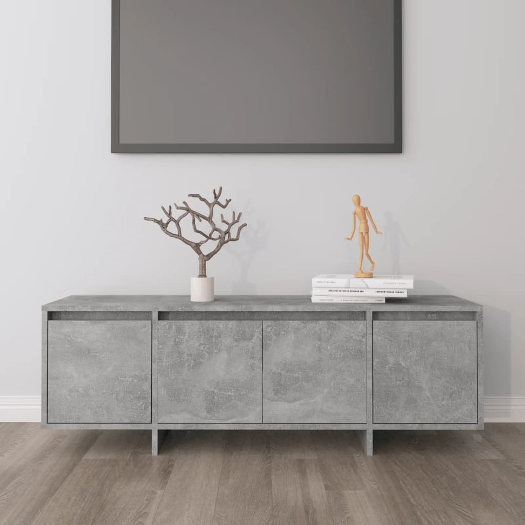 Vidaxl Szafka Pod Tv, Szarość Betonu, 120X30X40,5 Cm