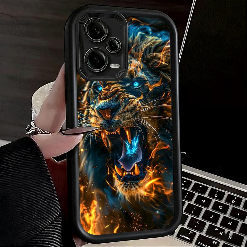 Phone Case for Xiaomi Redmi Note 15 14 13 Pro Plus Lion Male Man King Shell 12S 11 11S 11T 5G 14S Soft Silicone Funda