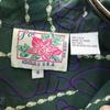 HONOLULU USA silk All-over shell print Short sleeve Aloha shirt S green Men's Used