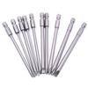 Pack Of 10 Precise Screwdriver Bit Set 100mm Length SL3.0/SL4.0/SL5.0/SL6.0 PH1/PH2 Suitable for Slotted & Crosshead Use