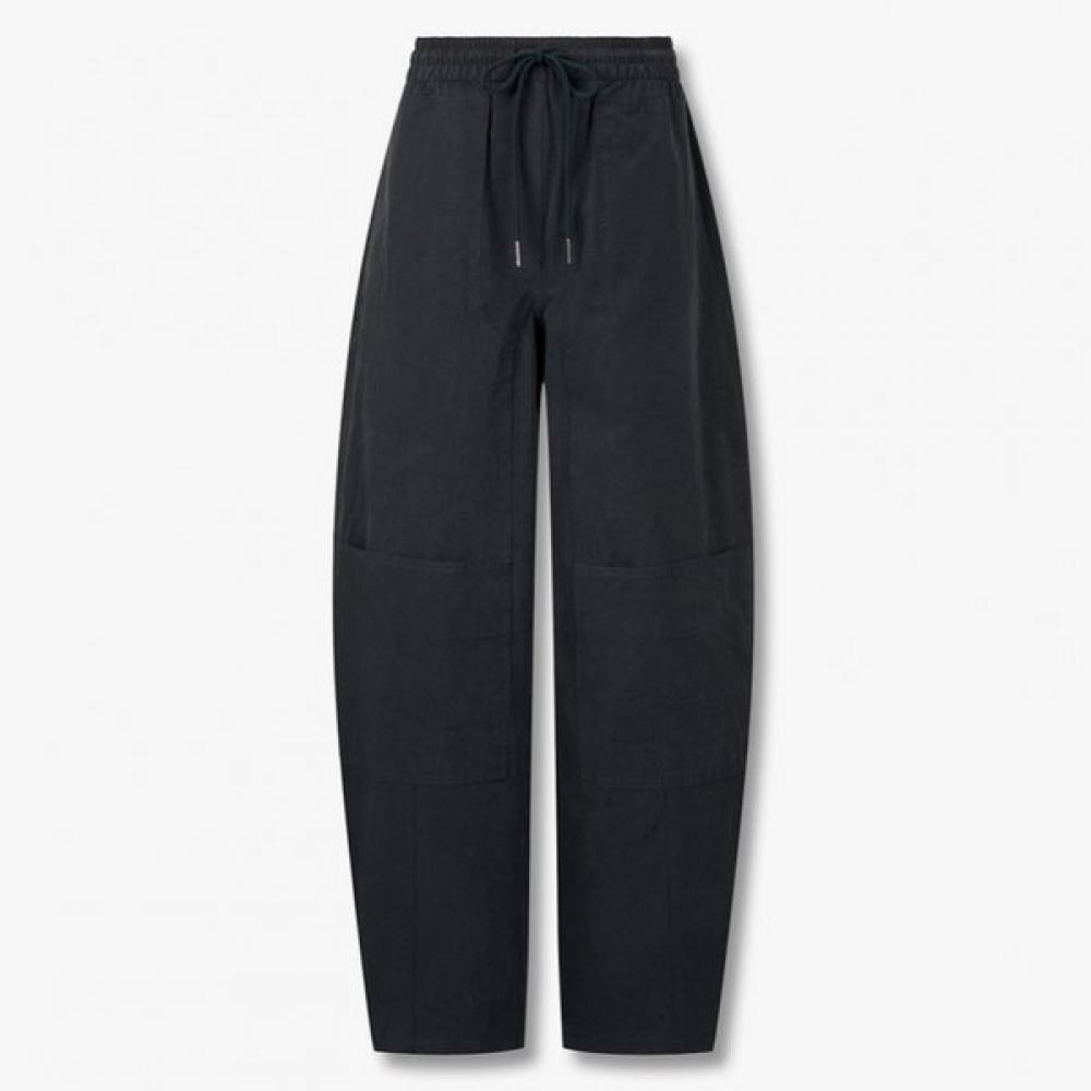 Studio Tomboy Banded String Carpenter Pants  9176231983ct dark gray/OS