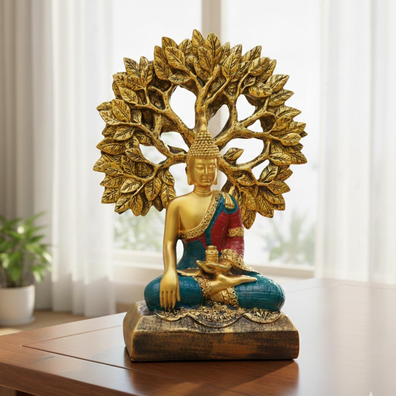 Buddha Statue for Home Living Room Decor Diwali Office Corporate Gift Meditation Showpiece Figurine