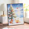 DIY 5D Diamond Painting Kit Christmas Tree Full Drill Rhinestone Art Canvas Relaxing Creative Craft for Home Wall Decor Gift
