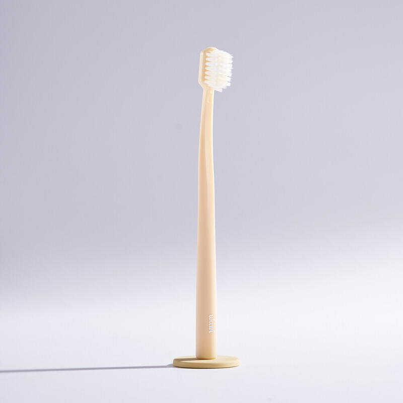 Magnetic Antibacterial Toothbrush 3-piece Set Cream Butter