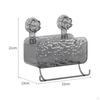 Modern Shower with Powerful Suction Cups for Bathroom Storage