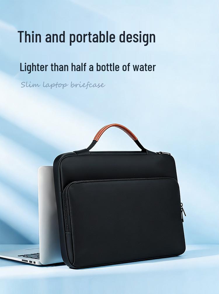 16-inch Shockproof Waterproof Laptop Handbag with Logo Customization