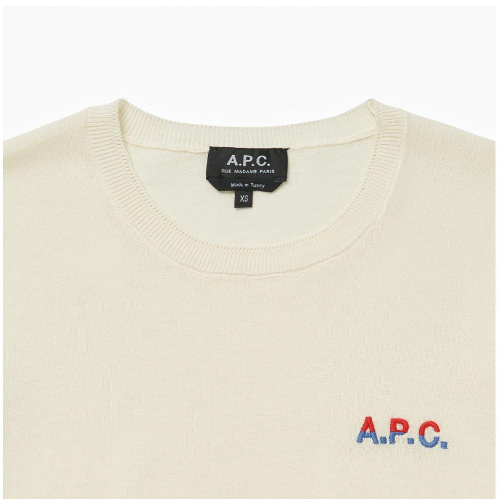 ApeSSe Coguq F23215 Taw Ecru Rouge Albane Alban Two Tone Women S Knit