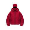 Warmer Unisex Balaclava Hoodie mit Gesichtsmaske Locker Reißverschluss Freizeitjacke für Herbst Winter Outdoor Sport Streetwear