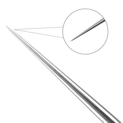 1Pc 6.1 Inch Stainless Steel Pottery Modeling Stick Acupressure Texture Pottery Clay Tool Diy Carving Crafts