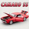1:32 Camaro Ss Viper Modell Spielzeug Supercars Metall Druckguss Stoßdämpfung Exquisites Interieur Rückzieher Sportwagen Spielzeug Für Kinder