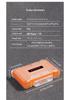 Waterproof Transparent SD Card and USB Drive Storage Box - Dustproof with Multi-functional Camera Memory Slots