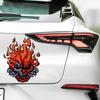 Samurai Band Red Eye Vinyl Car Stickers - Waterproof & UV Resistant Decals for Auto Body, Motorcycle Helmets & Laptop Bags
