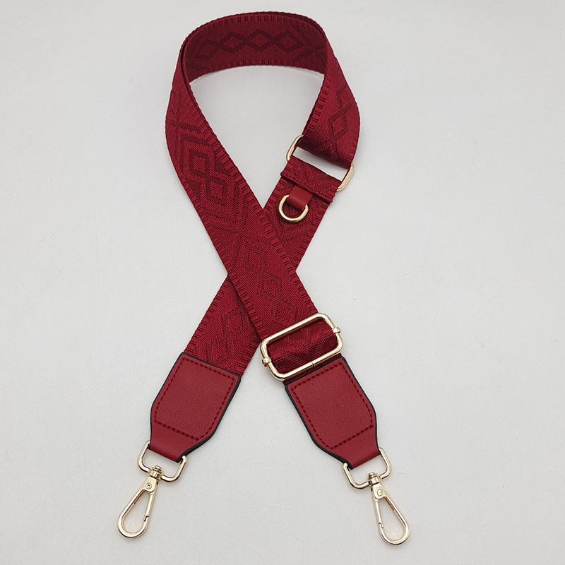 New Multi-color Bag Strap Crossbody Versatile Single Backpack Strap Wide Adjustable Replacement Rope Can Hang Small Bag Strap