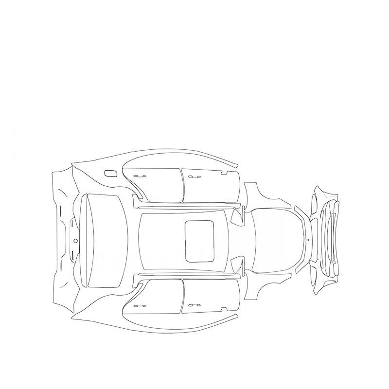 Mercedes-Benz CLS C257 Invisible Paint Protection Film - Scratch-Resistant & Gloss Enhancing
