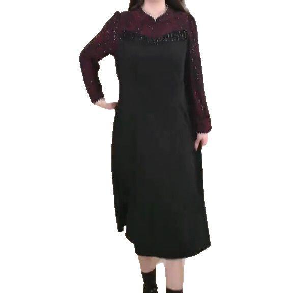 2025 Chinese Style Fashion Plus Size Evening Dress for Women