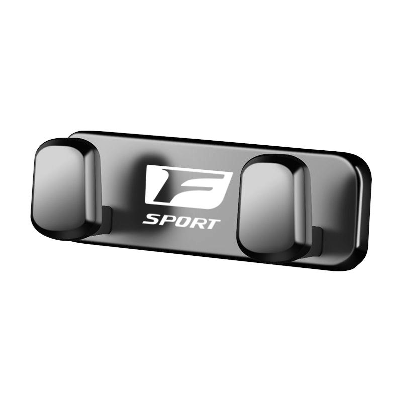 Zinc Alloy Car Hook Adhesive Storage Hooks Interior Accessories For Lexus F-SPORT ES RX NX LS UX LM LX GX LC RZ IS CT GS RC HS