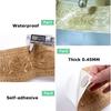 10CM PVC Impermeabil Linie de Talie Lemn Marmură Autoadeziv Plintă Tapet Decor Living Vinil Bordură Colț de Perete Stick