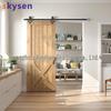 American Style Barn Door Sliding Track Kit - Indoor Kitchen Diamond Pulley Hardware