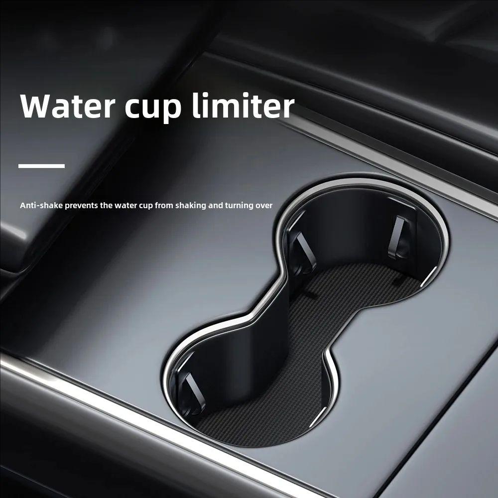 Clip di Fissaggio Limitatori per Portabicchieri Auto Autoadesiva Universale Pad Limite per Slot Bicchieri Acqua Auto Limitatore Scivolamento Slot Console Bottiglie Auto