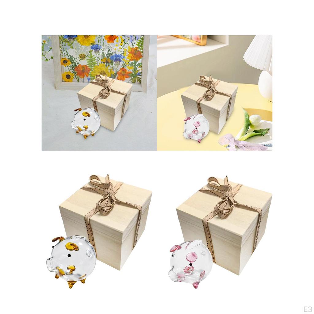 Small Piggy Bank Money Collectible Souvenir Animal Kids Birthday Gift Saving Jar Storage
