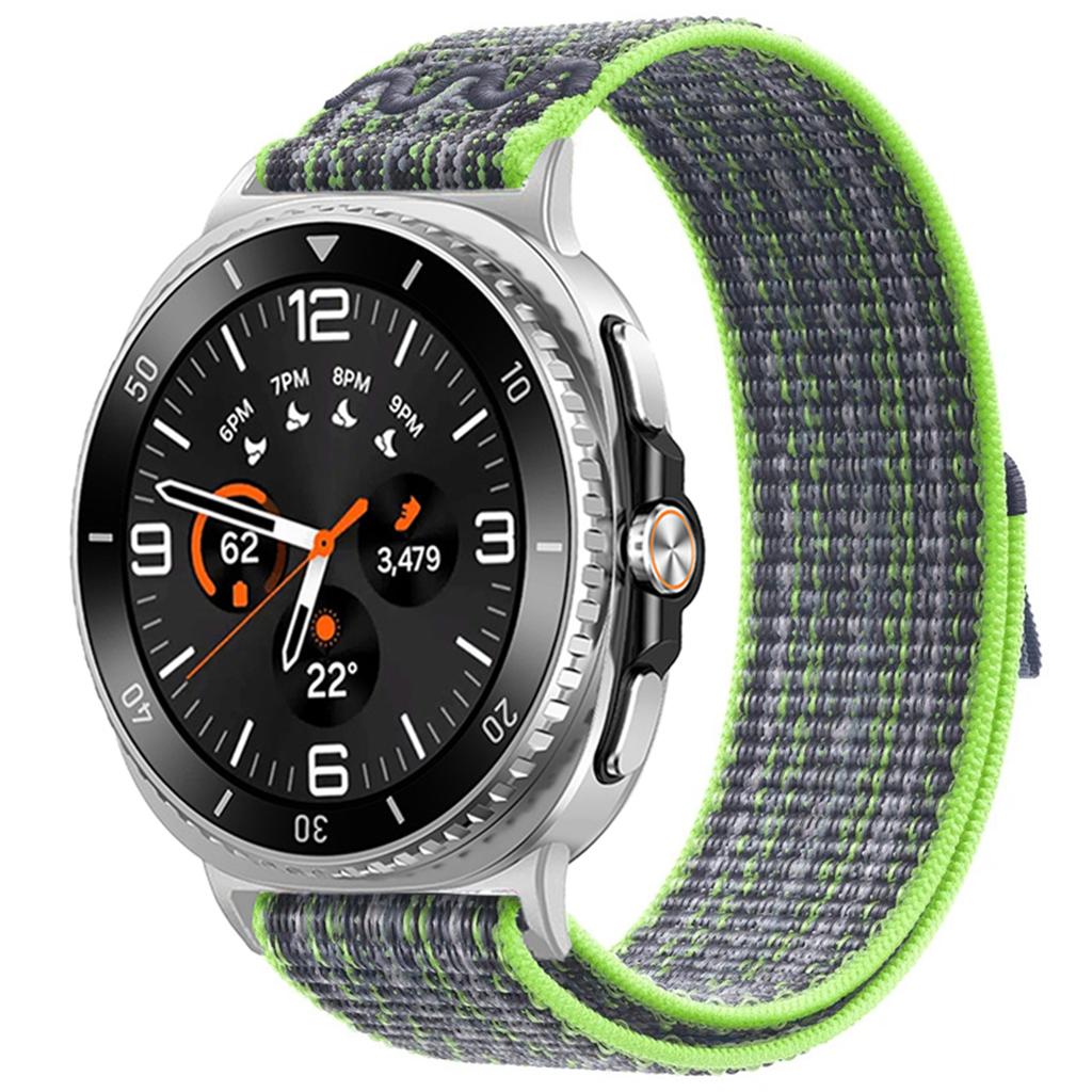 Breathable Nylon Braided Loop Band for Samsung Galaxy Watch 8 40/44mm Bracelet Wristband for Samsung Galaxy Watch 8 Classic 46mm