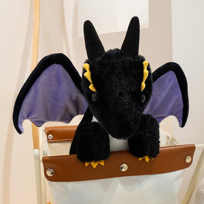 Dreamy Flying Dragon Dinosaur Plush Toy - Soothing Companion Doll for Kids