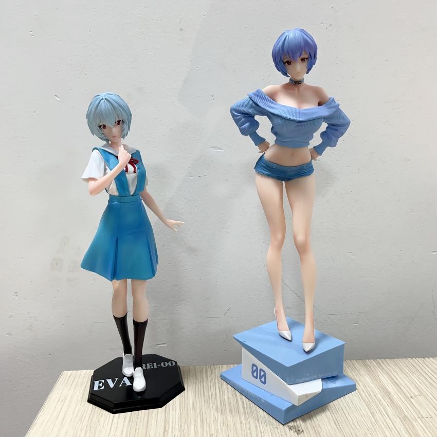 Neuankömmlinge 25CM Neon Genesis Evangelion Ayanami Rei Ver. Mädchen Figur PVC Spiel Statue Anime Modell Action Erwachsene Puppe Spielzeug Geschenke