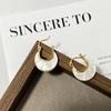 2026 Luxury U-Shaped Letter Earrings: Unique, Fashionable Commute Ear Jewelry