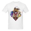 Piece Silent Rogue Funny Graphic  Cotton TShirt Spire Card Game Tees Tops For Unisex