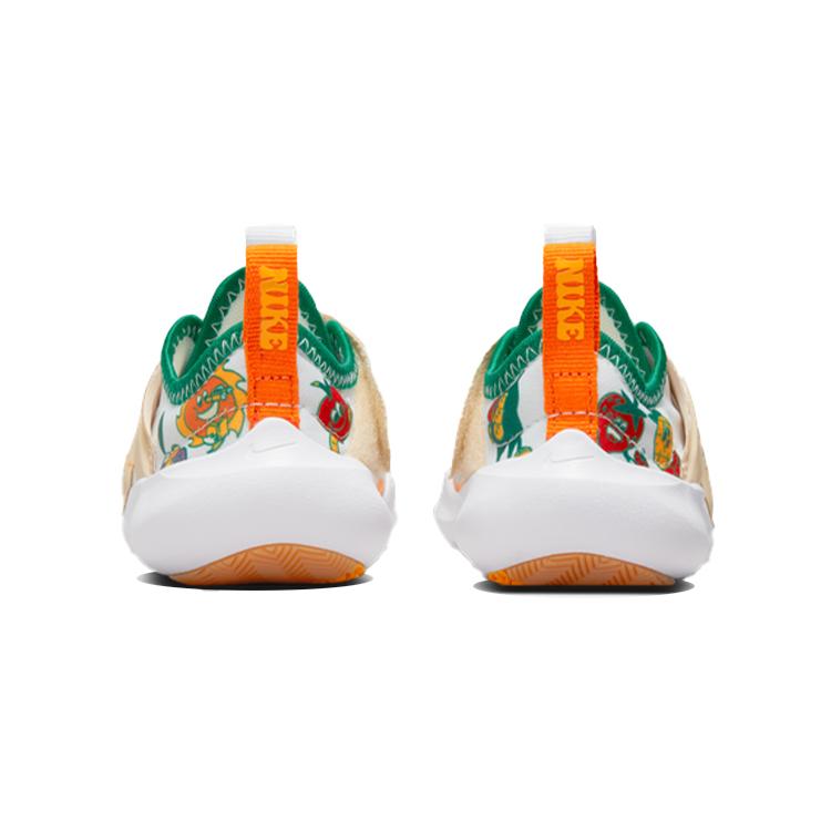 Nike Flex Advance Low top Toddler Shoes White Orange Infant And Toddler DQ5084-181