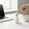 1 Stuk Witte Alpaca TPR Knijpspeeltje Elastische Stressverlichter Schattige Bureaudecoratie Ideale Klaslokaal Prijs Of Cadeau Voor Feestdagen