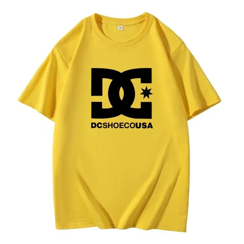 

New Summer Men s women Loose Trendy Brand Printed Casual Fashion Round Neck Comfortable European Size Short-sleeved T-shirt 4XL