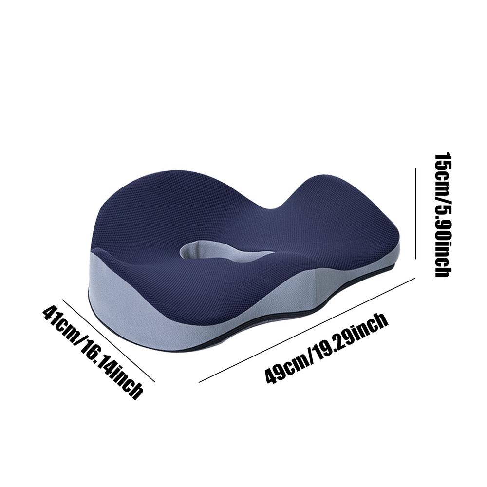 Chair Booster Cushion High-Density Sponge Chair Pad Breathable Non-slip Computer Chair Booster For Car Seat Long-Term Sitting 6600₽