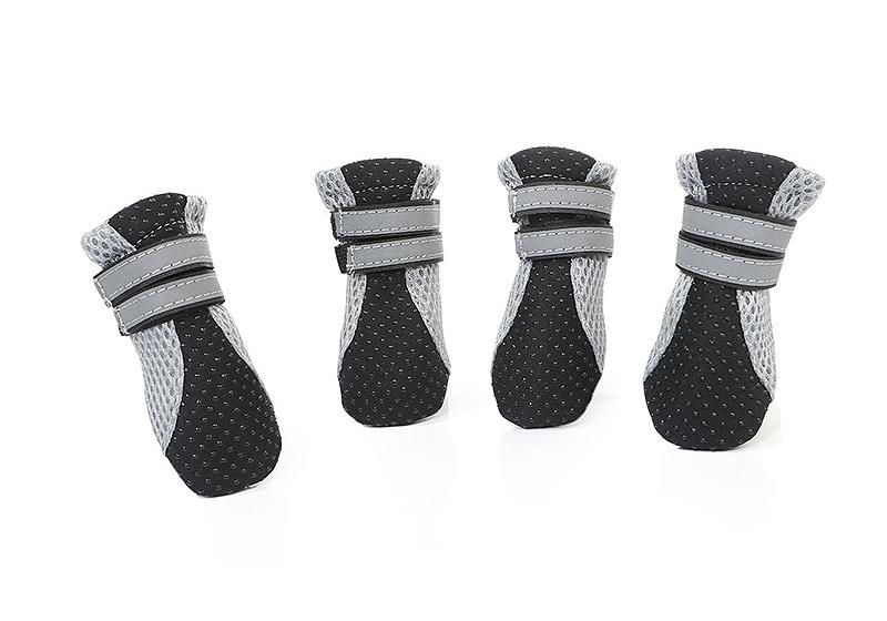 for Small Large Dogs Paw Protectors with Reflective Stripe Hot Pavement Pet Supplies Dog Boots Dog Shoes Pet Rain Boots