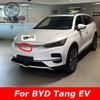 For BYD Tang EV 2024 2025 Accessories Car Front Bumper Emblem Badge Decal Black Carbon Logo Refit Sticker